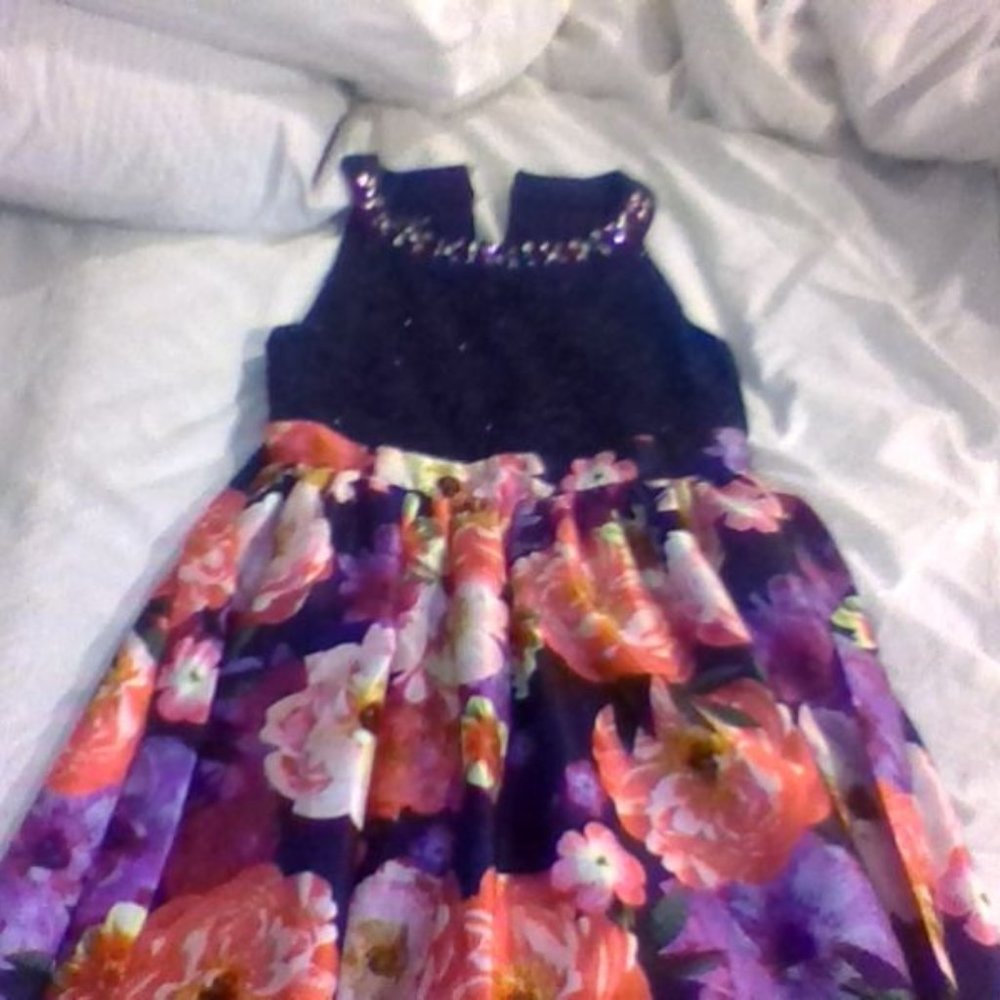 Girls floral summer/spring dress